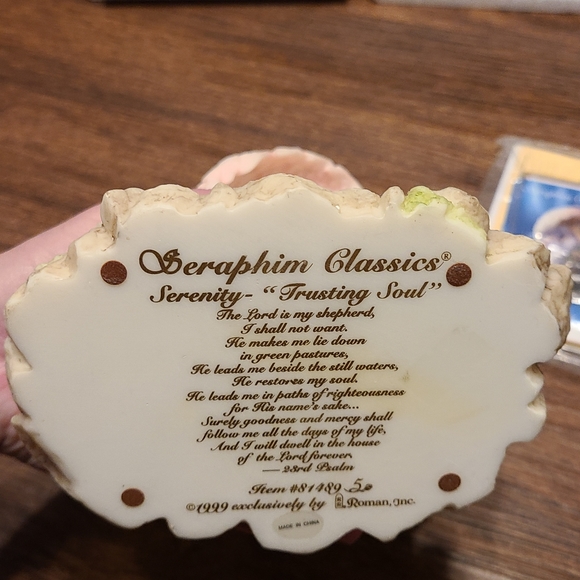 Seraphim Classics Serenity Trusting Soul Angel NIB 1999 - Picture 4 of 5